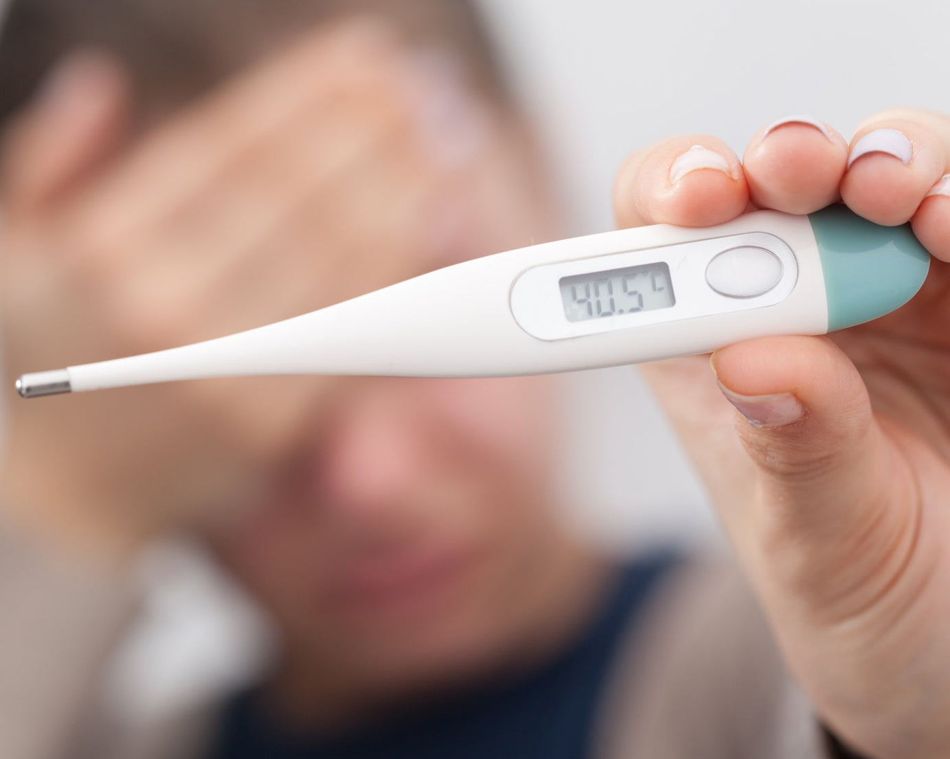 Thermometer for Adults, Child With LCD Backlight Display & Thermometer Cover Thermometer for Fever