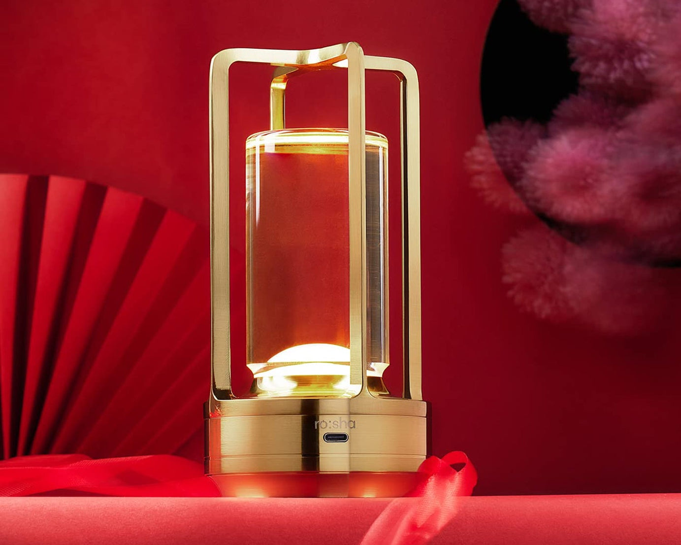 Crystal Lantern Lamp, Crystal Lantern Table Lamp, 3 Colors Rechargeable Cordless Led Lights for Restaurant / Bedroom Lights (1 Pc)