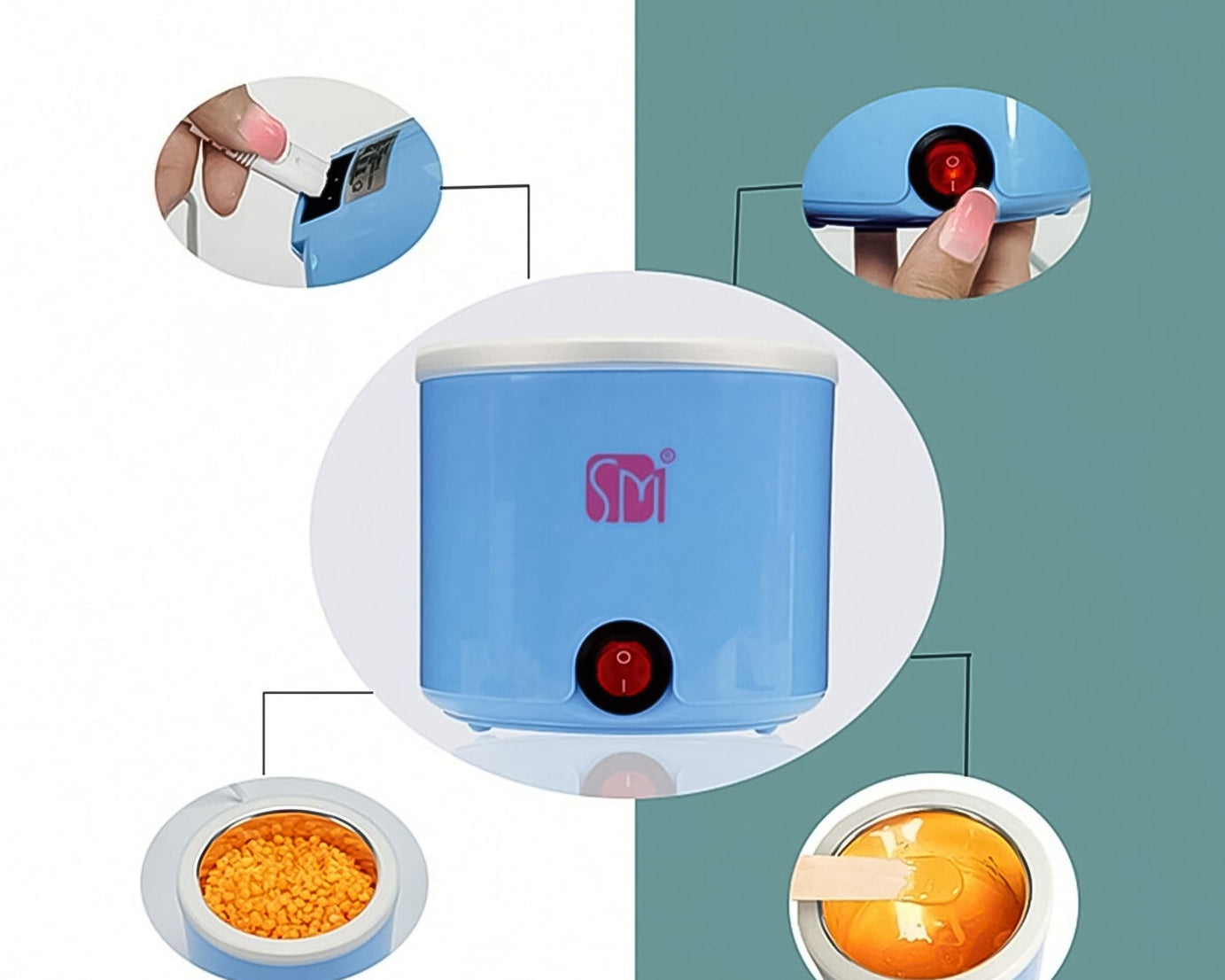  Shaving & Hair Removal  Wax Heater