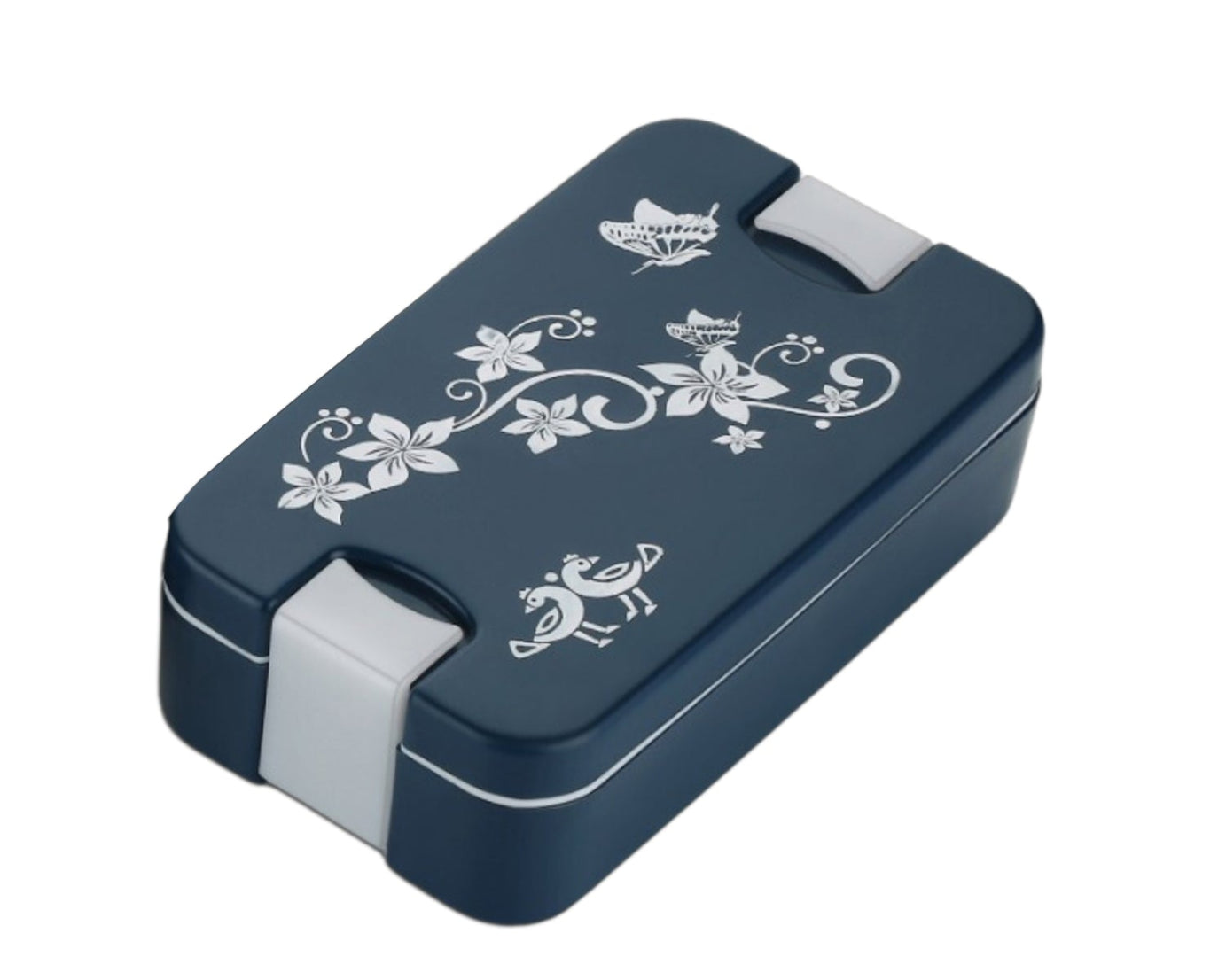 Lunch box with flower design