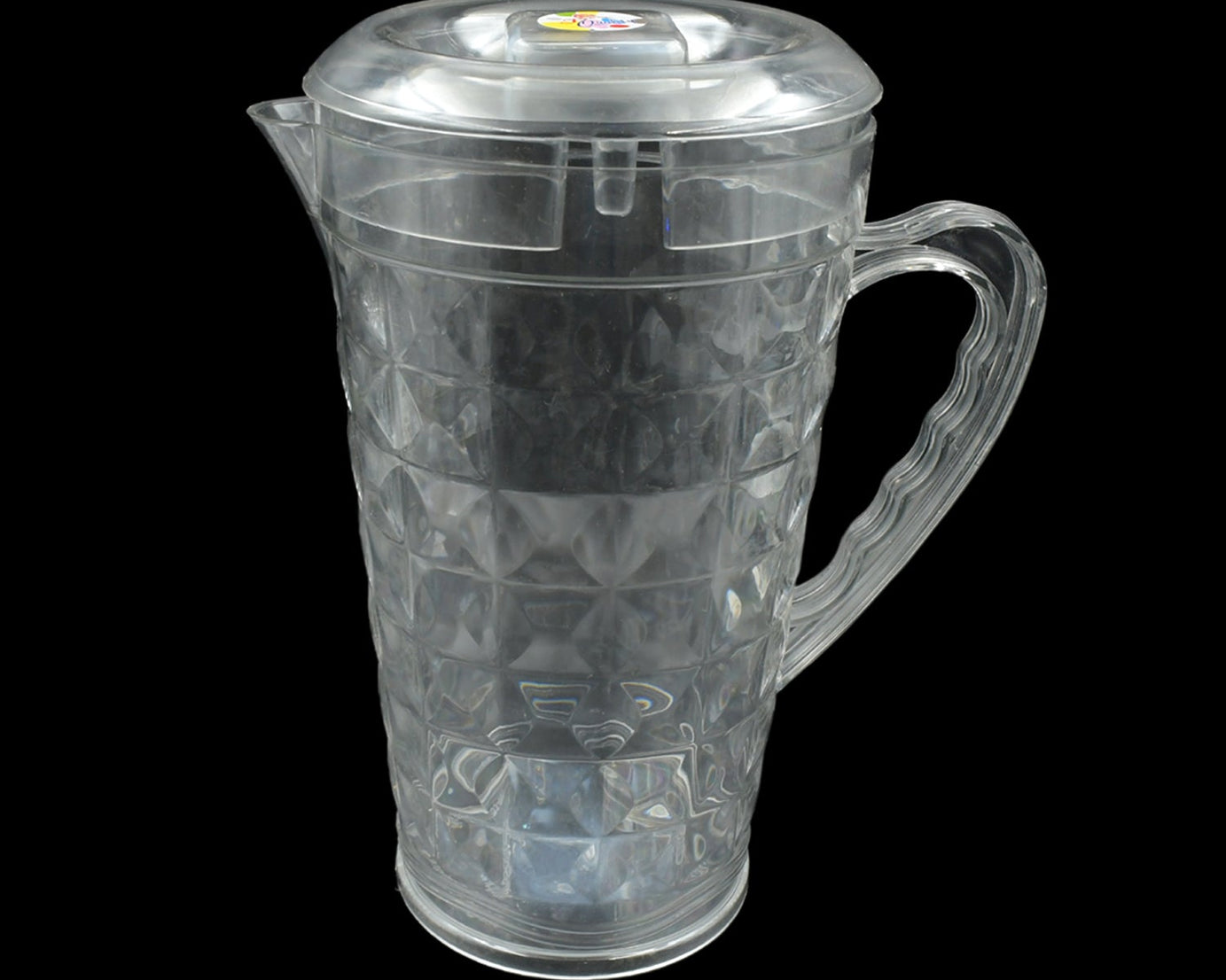 3692  Mocktail Pet Jug  Plastic Jug With lid, Drinking Beverage Jag, Transparent Tableware  Reusable BPA Free, Plastic Water jug for Home use, Perfect for Home, Restaurants