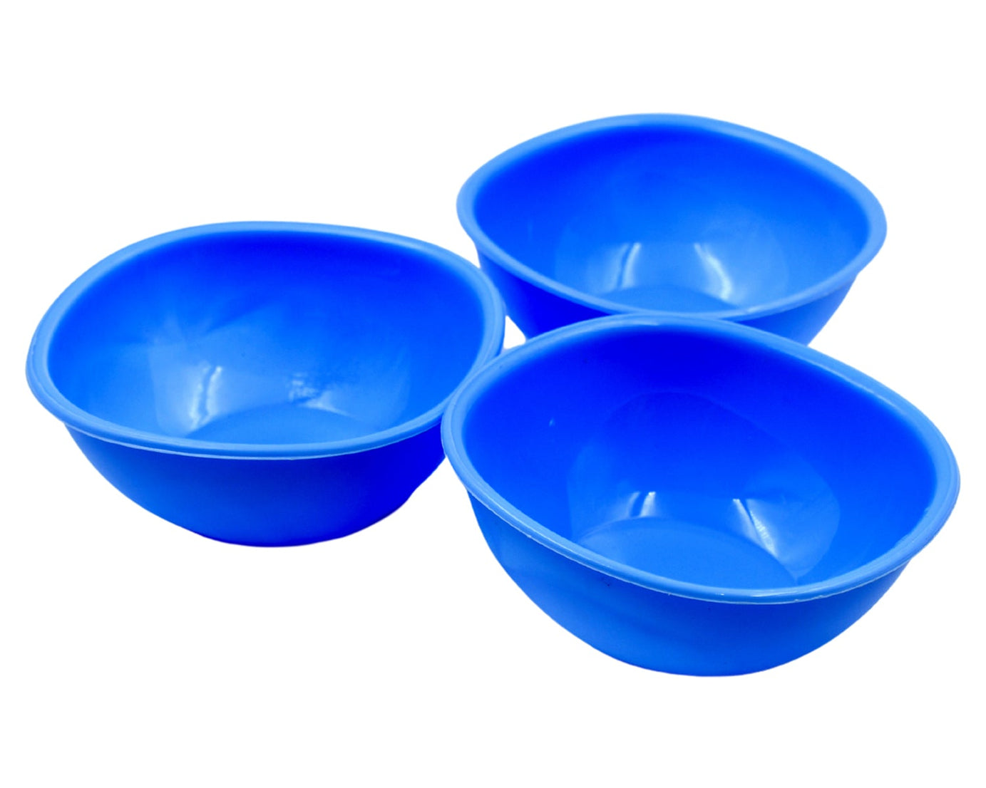 BPA Free Plastic Bowl Set for Cereal, Salad, Rice, Soup, Pasta, Snack Bowl, Microwave Safe, Dishwasher Safe (3 Pcs Set)