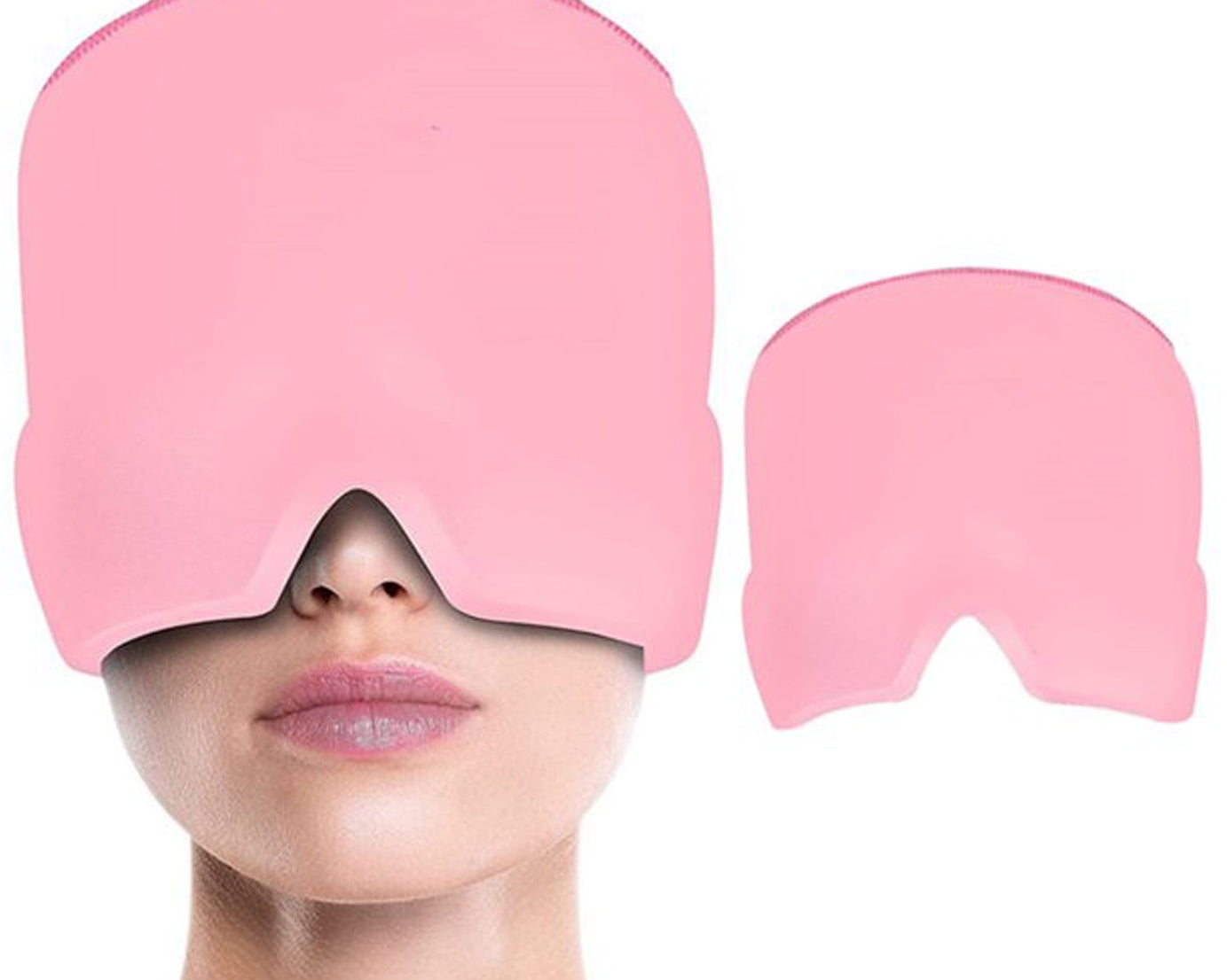 Headache cap for ice therapy