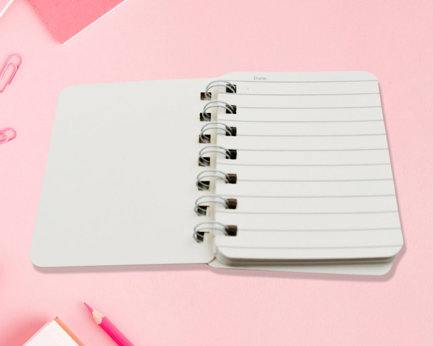 17589 Cute Journal Diary, Notebook for Women Men Memo Notepad Sketchbook 80 Pages Writing Journal for Journaling Notes Study School Work Boys Girls, Stationery (82x105MM / 1 Pc)