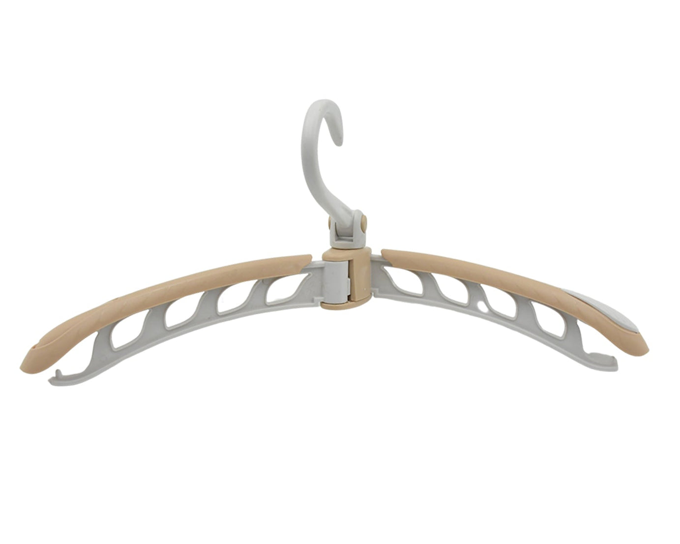 Portable Folding Clothes Hanger (1 Pc): 360° Rotation, Travel, Adjustable