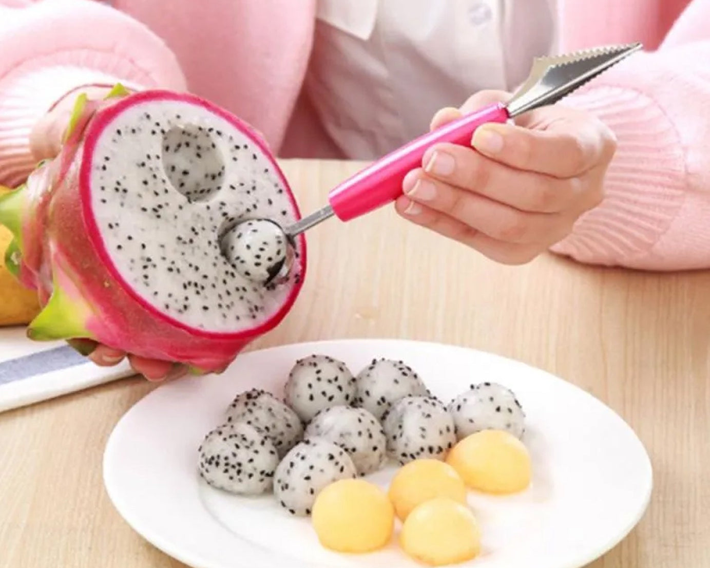 Multi-function peeler and corer