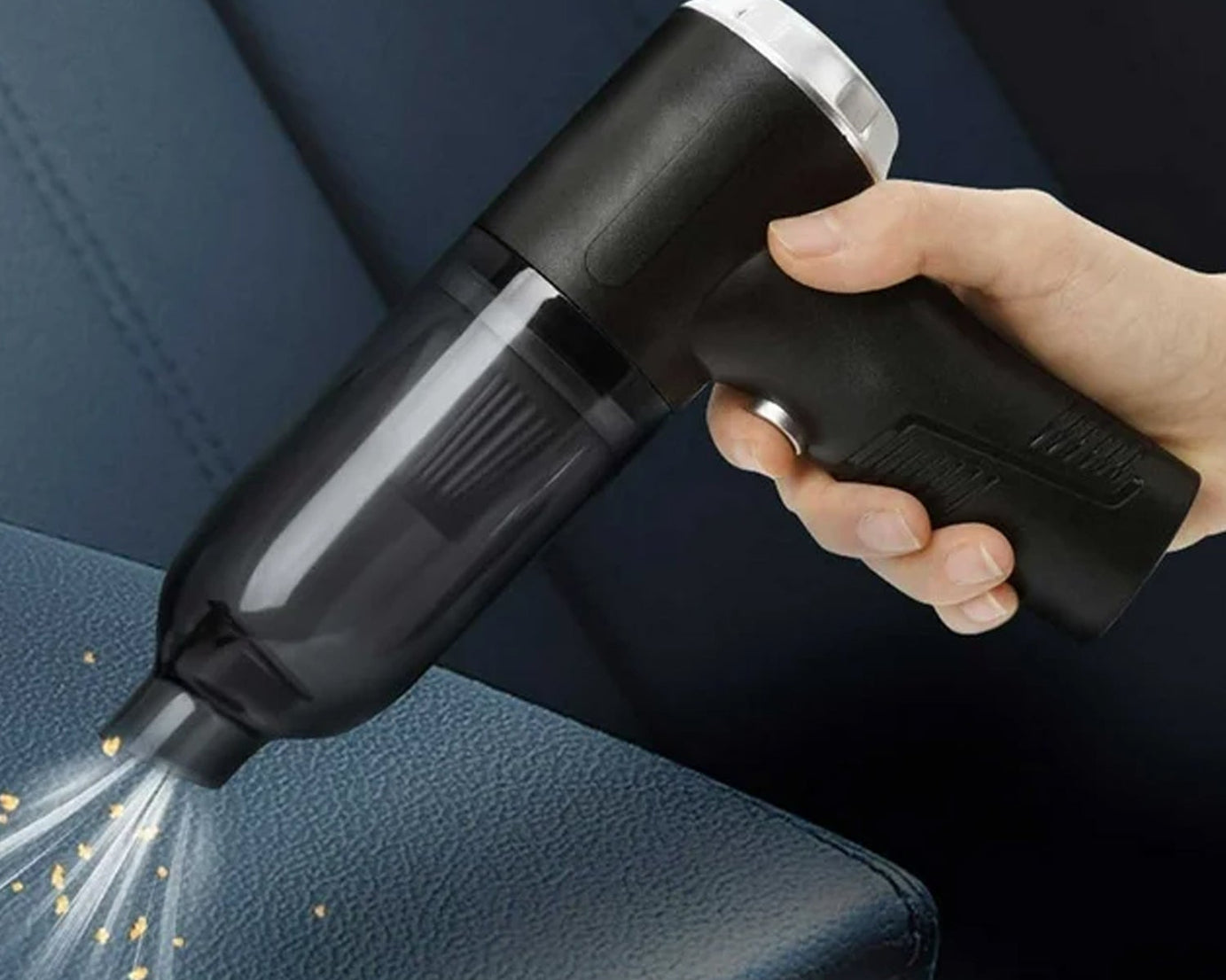 3 in 1 Car Mini Vacuum Cleaner with Blower Wireless Portable Rechargeable Handheld High Power Suction Vacuum Cleaning Machine for Home Car Computer Keyboard Cordless Air Blowing Dusting