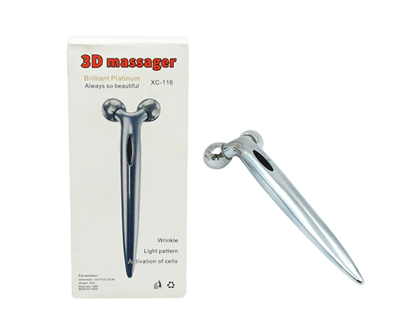 360 Degree Facial Roller, designed for face lifting and skin tightening, improves blood circulation and reduces puffiness.