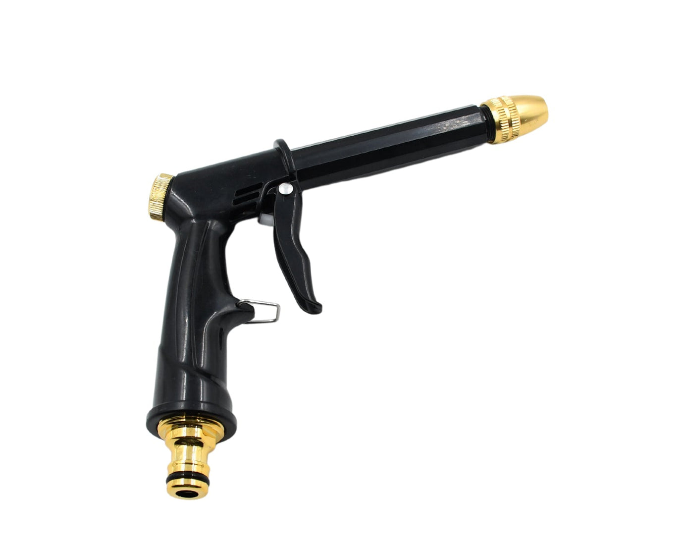Plastic Body, Metal Trigger & Brass Nozzle Water Spray Gun For Water Pipe | Non-Slip | Comfortable Grip | Multiple Spray Modes | Ideal Pipe Nozzle For Car Wash, Gardening,& Other Uses