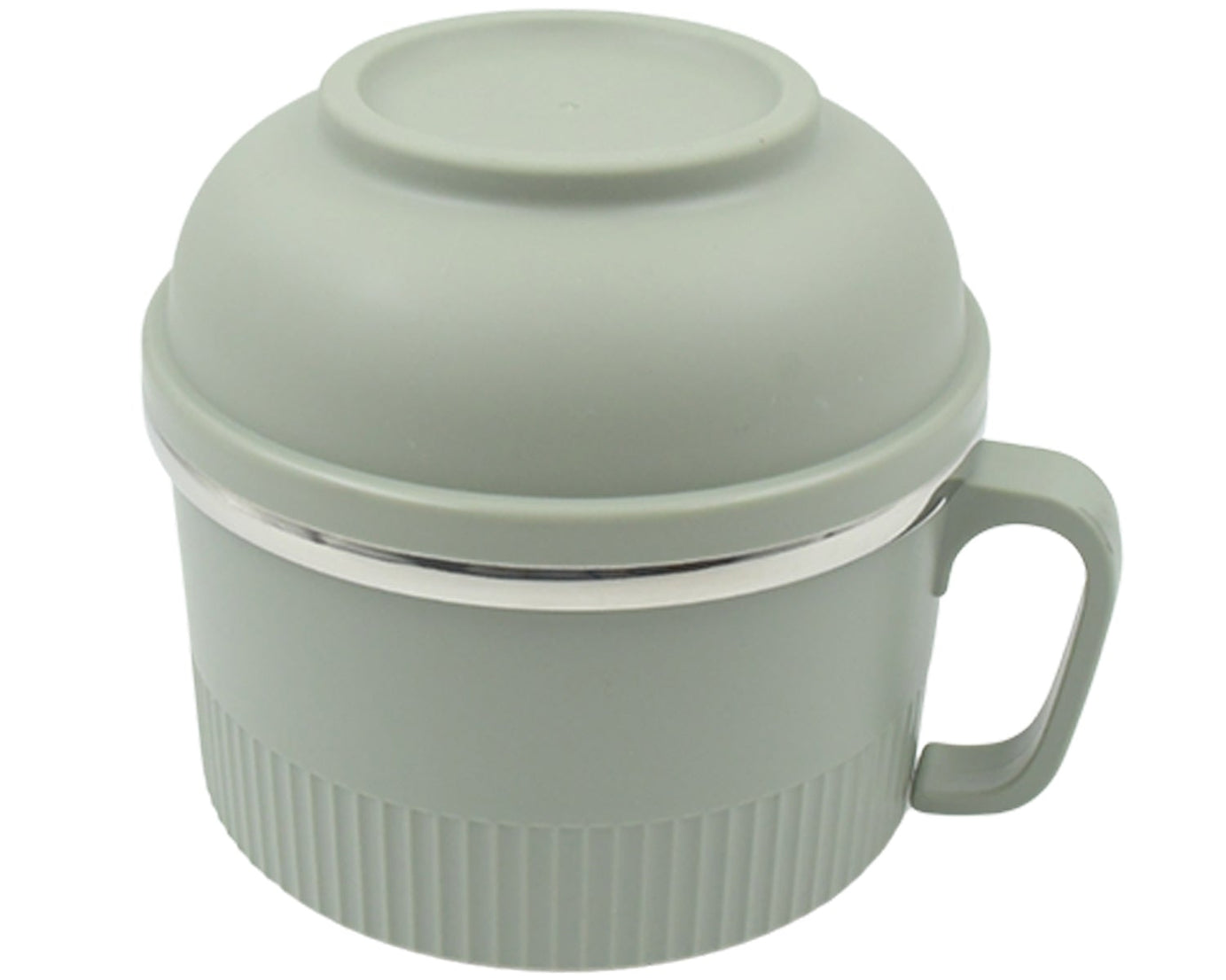 5843 Vacuum Food Flask, Insulation Large Capacity Double Layer Structure Non Slip Labor Saving and Safe Stainless Steel Inner Tank Lunch Box/  Noodle Bowl for Camping Picnic for School Office Outdoor (1 Pc)