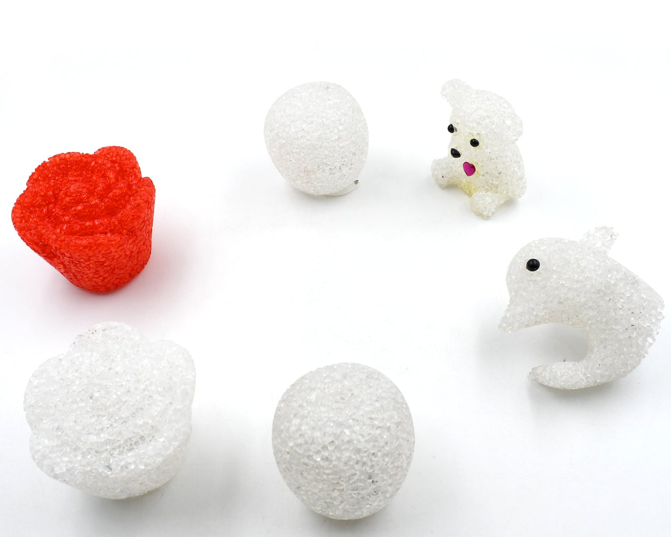 Unique Crystal Night Light: Multi-Shape LED Lamp (Mood Lighting)