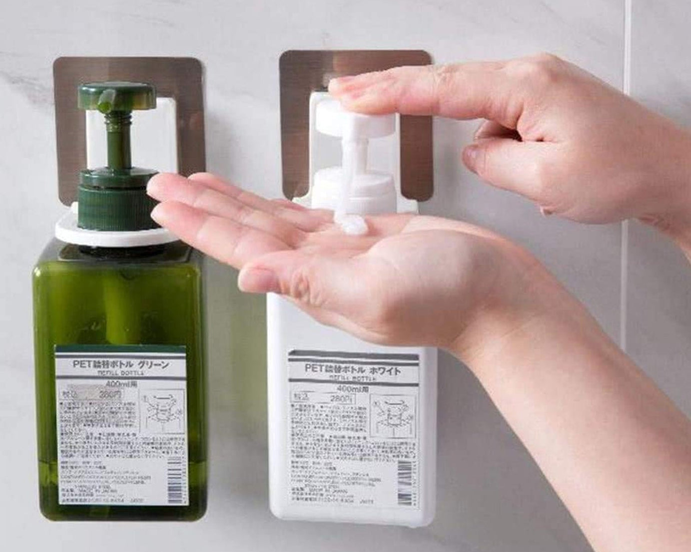 Strong adhesive wall hook for power plugs and small items