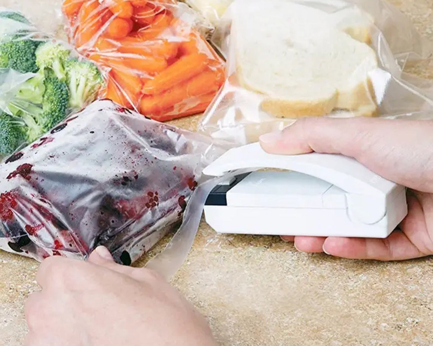 Multifunctional Household Mini Portable Super Sealer Handy Plastic Bag Sealer Sealing Machine