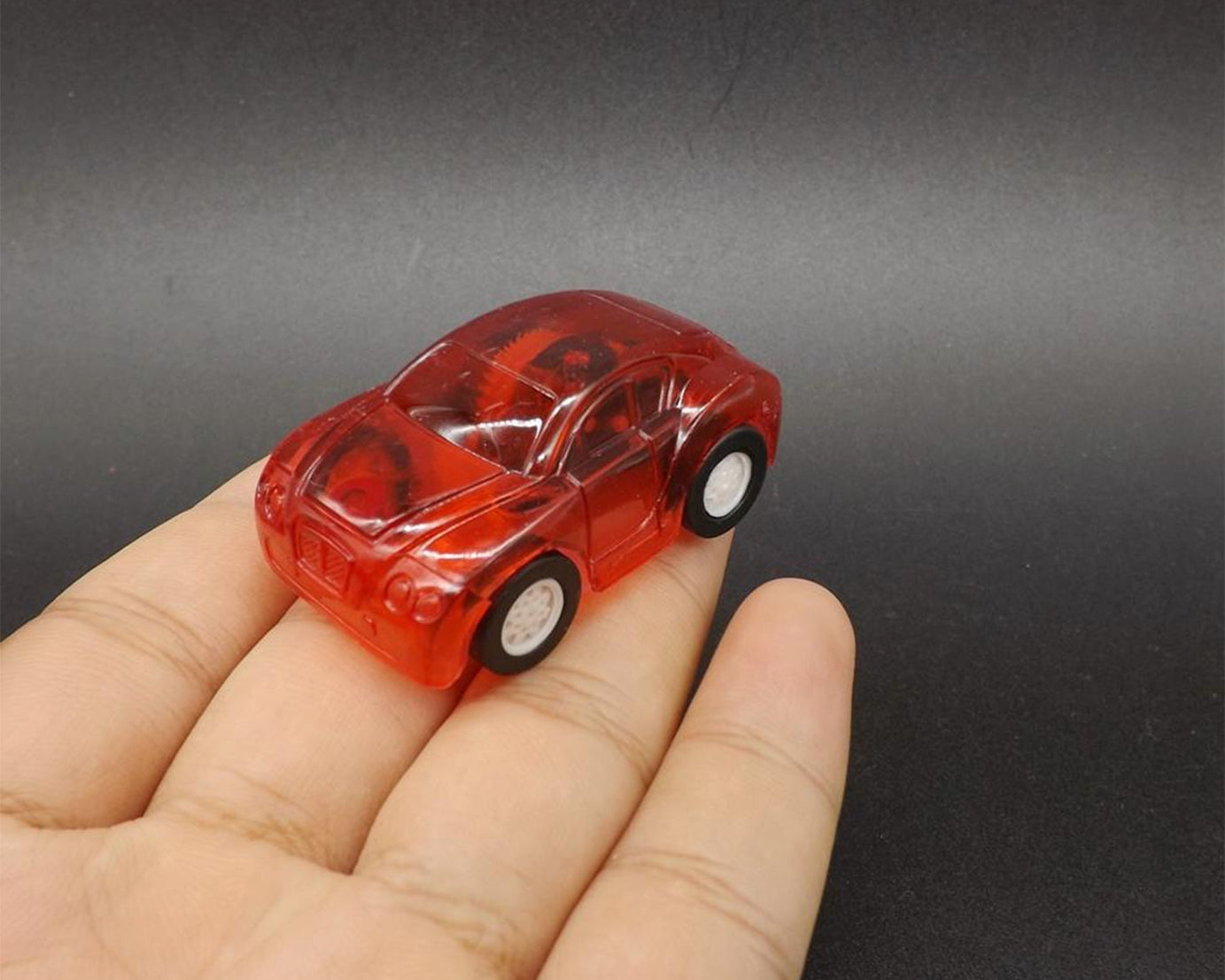 Lightweight mini pull back car for kids.