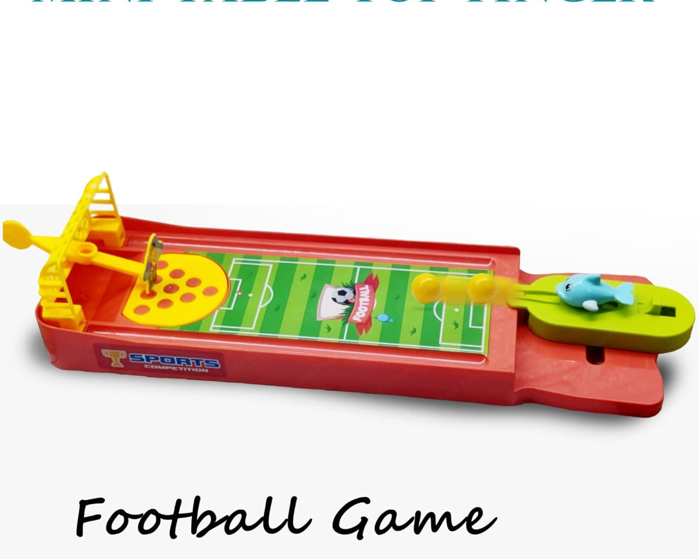 Mini Table Top Finger Football Game for Kids-Desktop Game for Kids & Adults, Fun Indoor Finger Bowling Game for Boys & Girls, Family Board Game