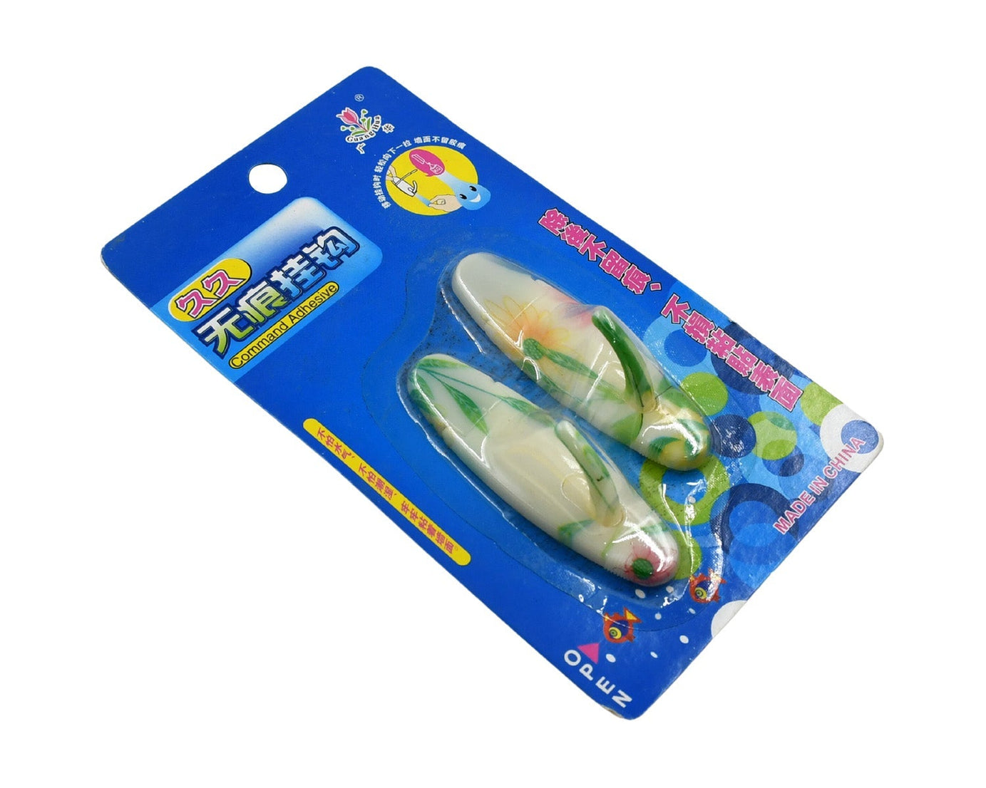 Heavy-duty adhesive hooks for wall storage