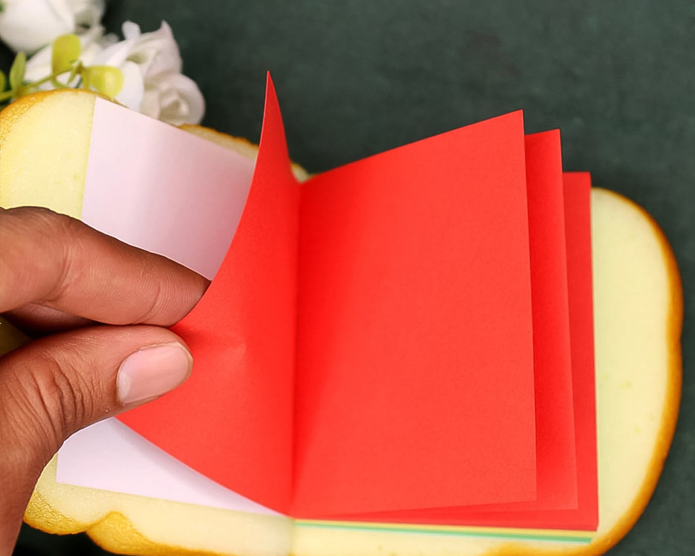 Cute sandwich-shaped sticky notes for easy reminders