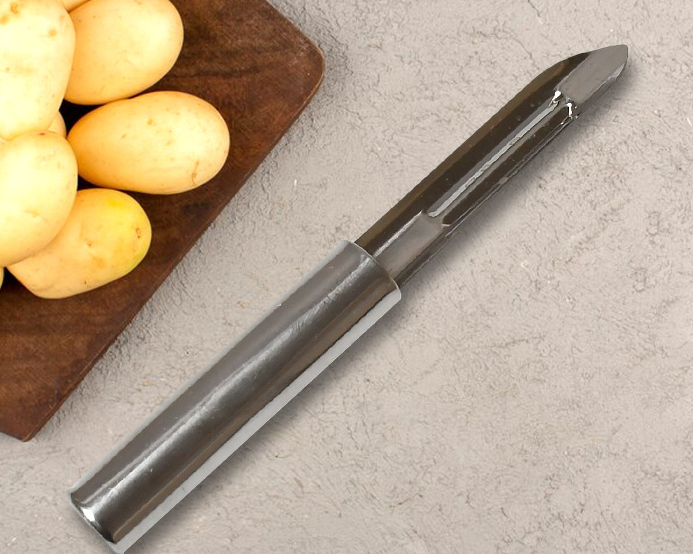 Multi-Purpose Stainless Steel Peeler With Handle For Vegetables, Potato Peeler, Carrot, grated, Suitable for Peeling and shredding Fruit and Vegetables Kitchen Accessories, Piller (12 Pcs Set) 