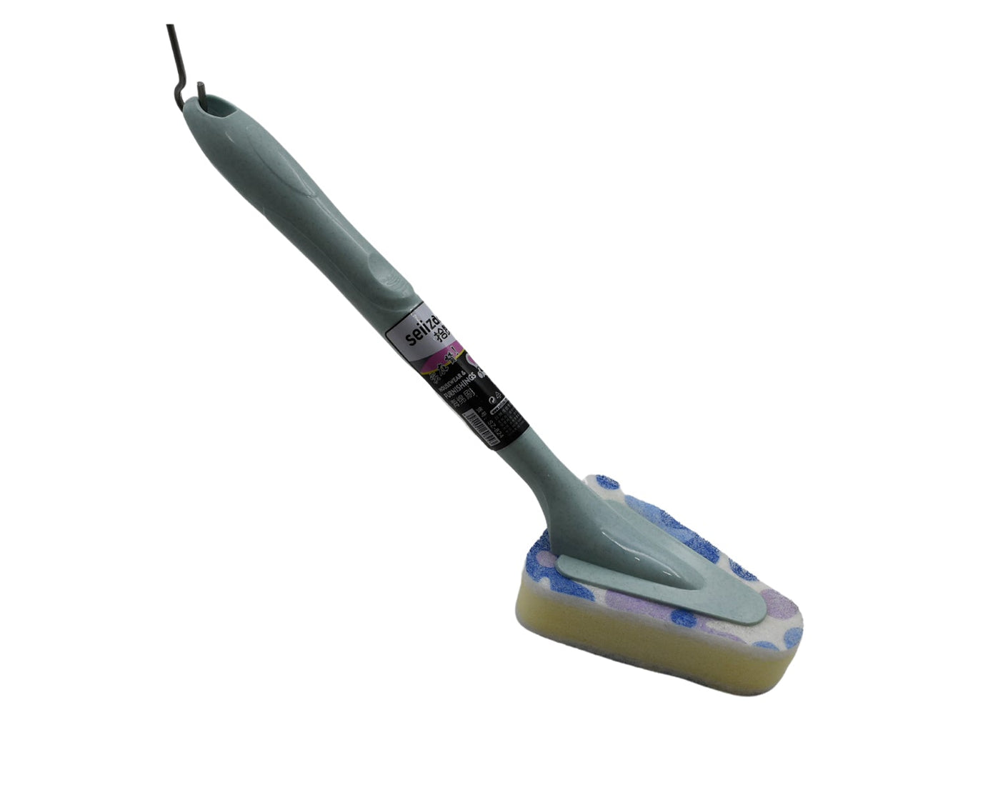 Cleaning Supplies Kitchen Handle Universal Triangular Sponge Multifunctional Bathroom Brush Long Handle Kitchen , Dining & Bar