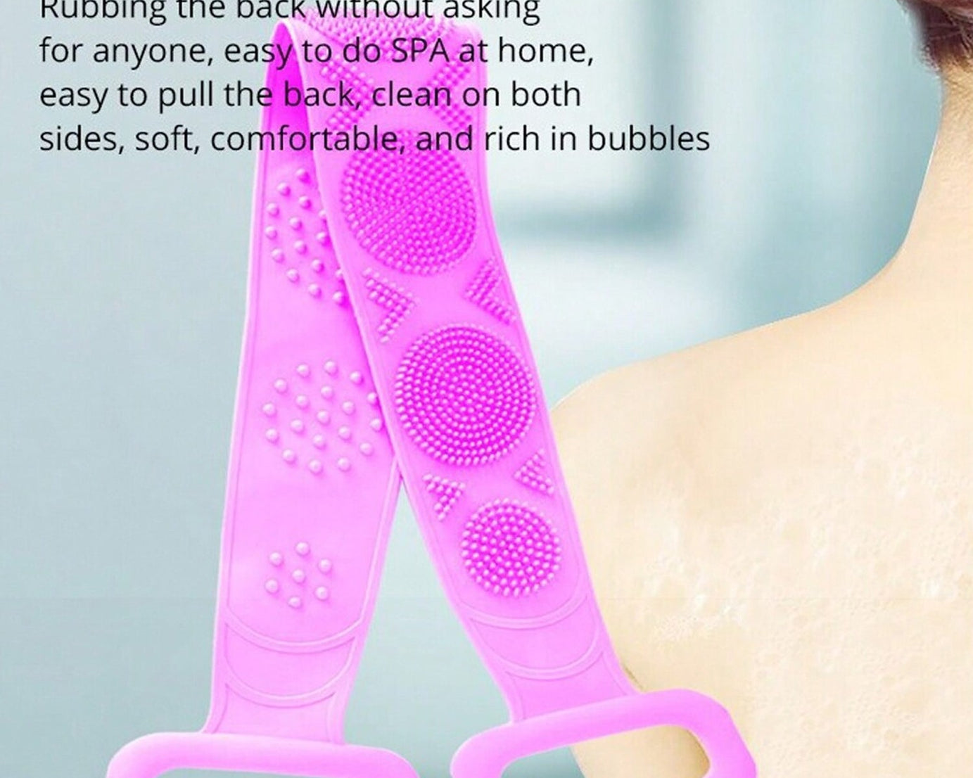 Silicone Back Scrubber