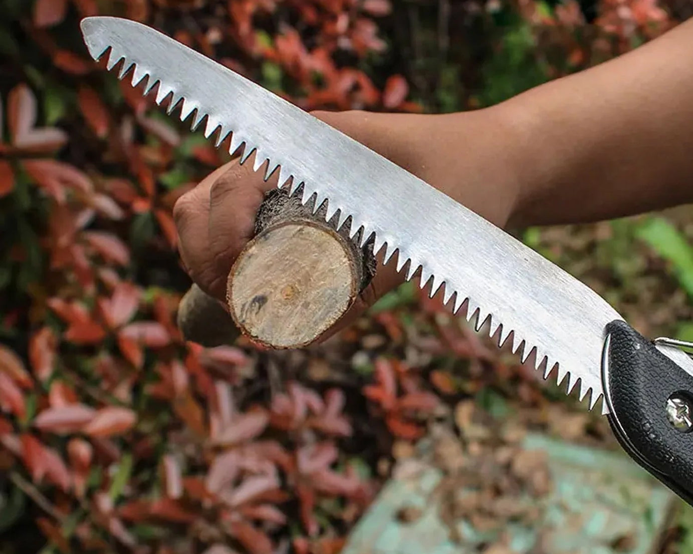 Folding Handsaw, Pruning Saws for Tree Trimming Camping, Gardening, Hunting. Cutting Wood, PVC, Bone