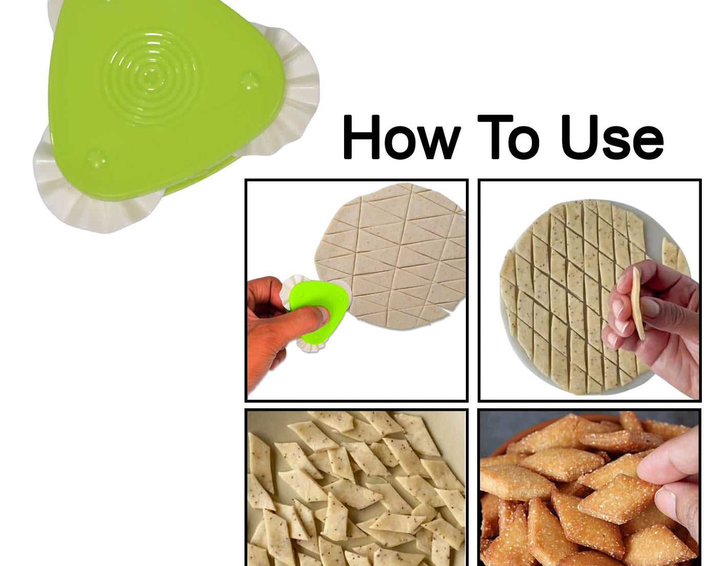 Triangular cutter for precise and versatile cutting