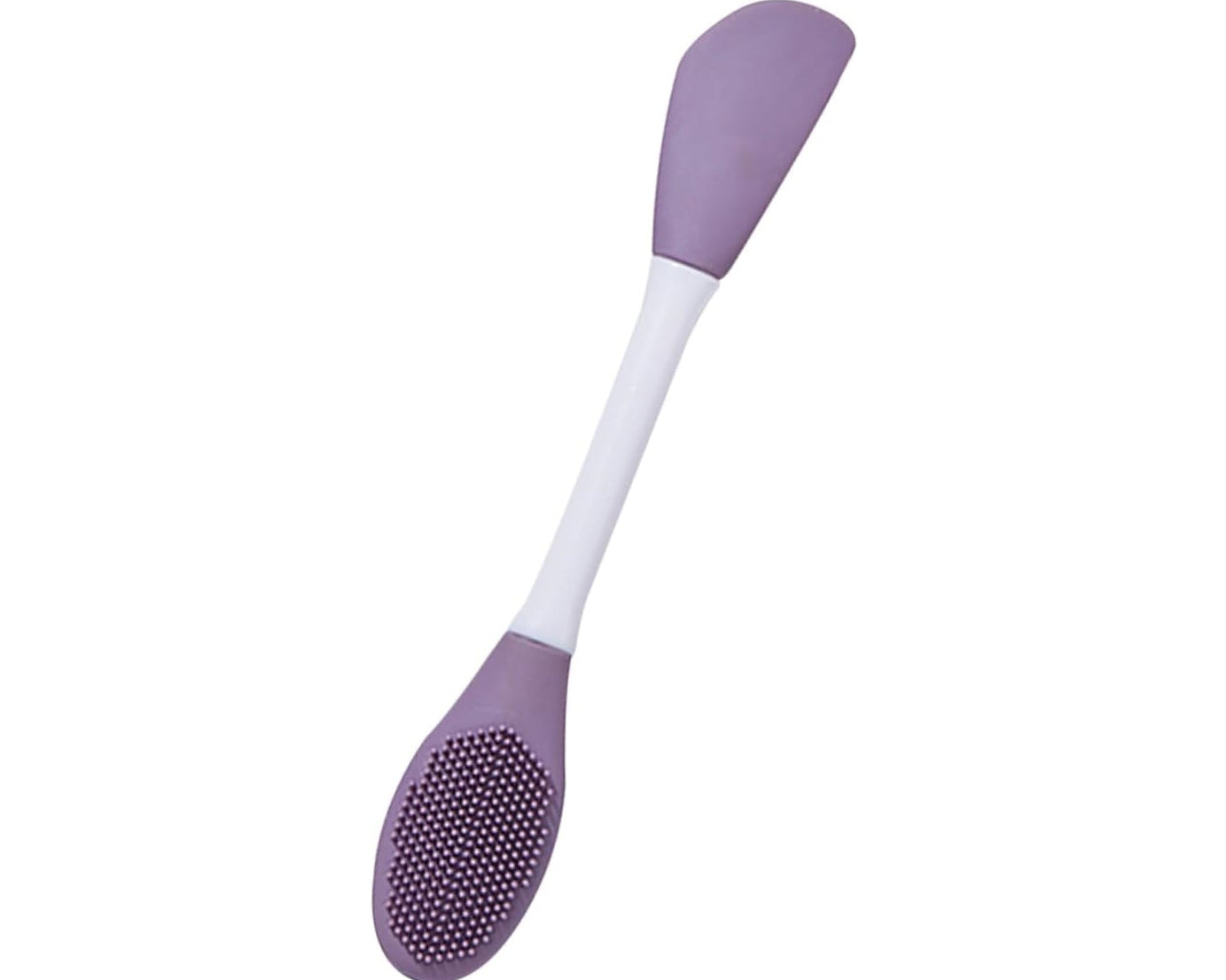 Double-headed Silicone Mask Brush Face Cleansing and Applying Mud Mask Beauty Salon Special Brush Smear Tool Facial Scrub Silicone Wash Scrubber Face Tools (1 Pc)