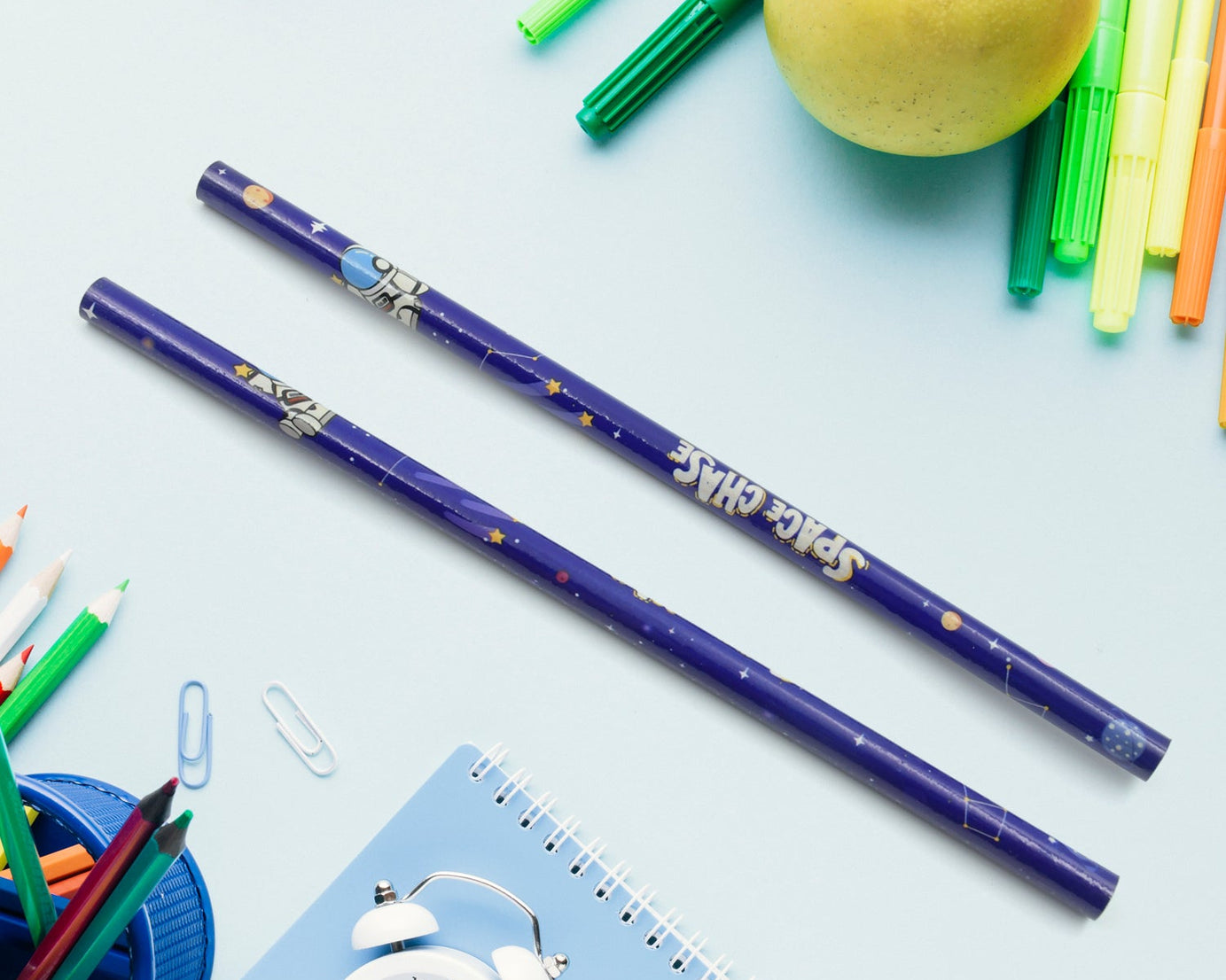 Fun & Functional! 5-in-1 Cartoon Pencil Set for School & Play (5 Pc)