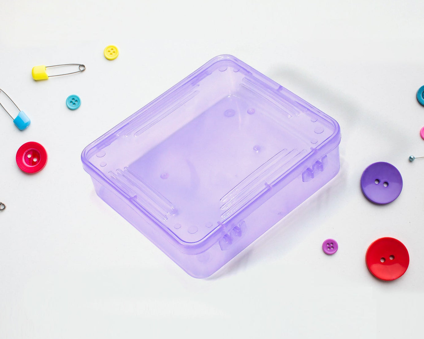 Plastic storage container for various items and locations