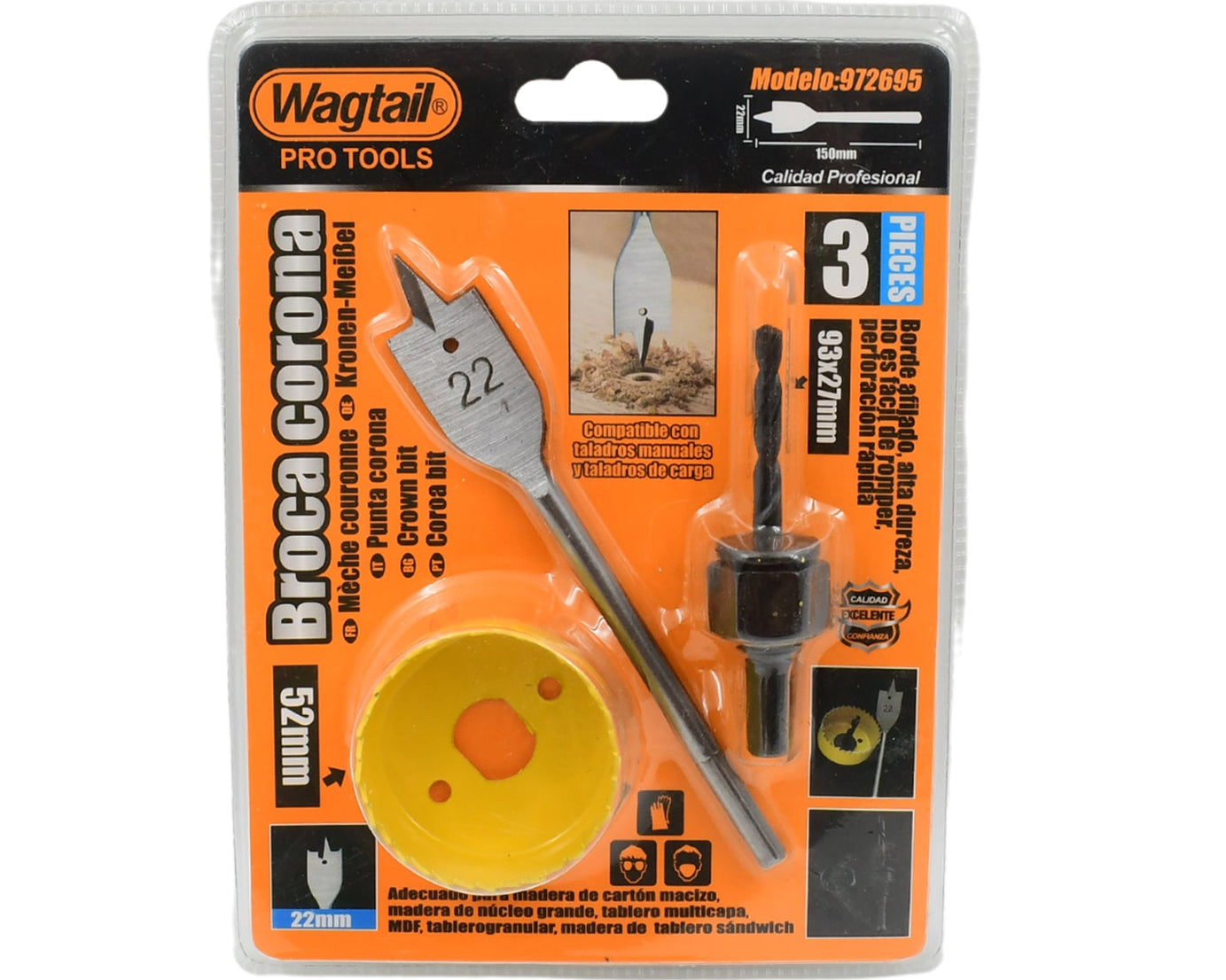 Carbon Steel Wood Bit Hole Saw