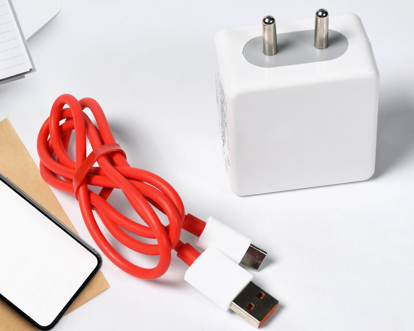 Super fast charger with cable for smart devices