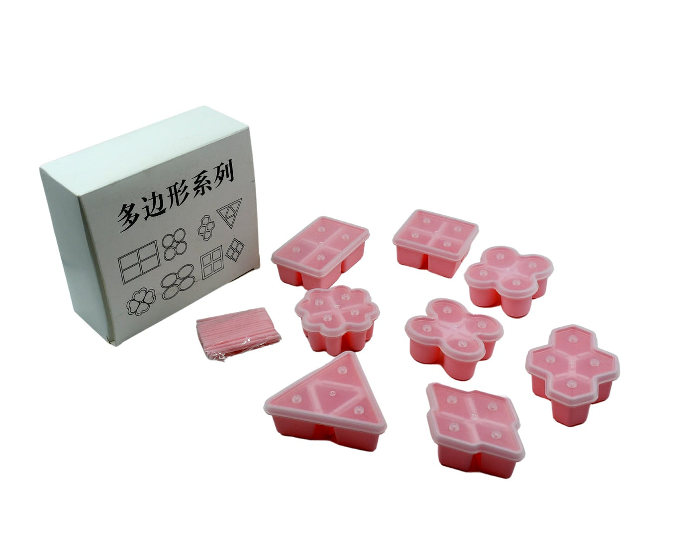 Multi Design Ice Mold Set Multi Shaped Ice Mold Bpa Free Mold Ice Pop Mold, Ice Maker Fun for Kids and Adults (8 Pcs Set)