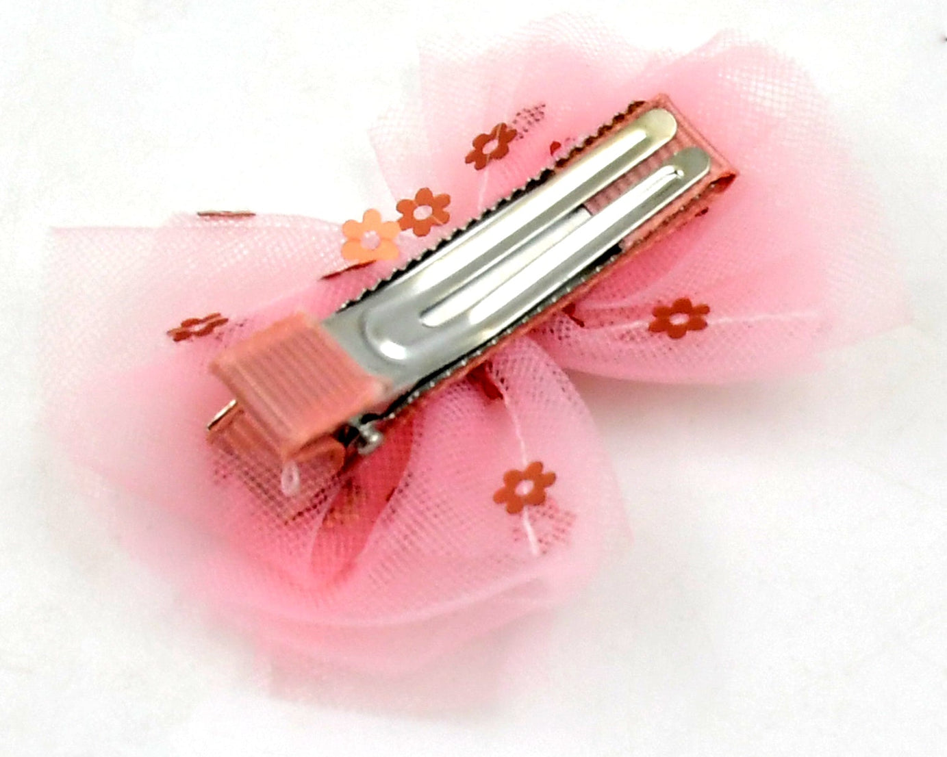 Children's Hair Clips With Shiny Accessories
