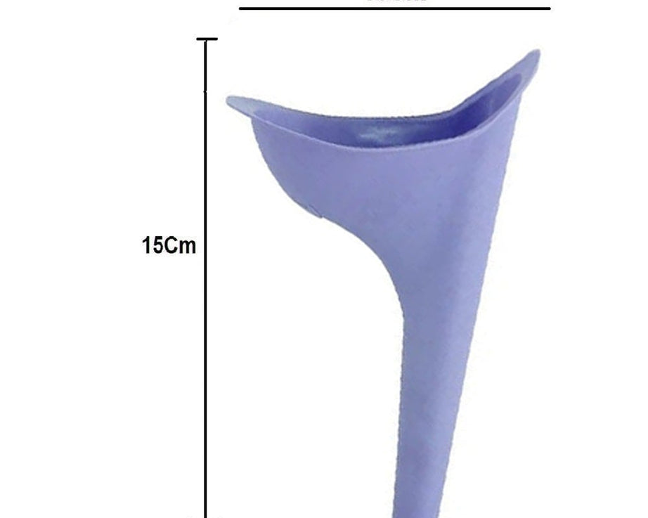 Compact and portable stand pee tool for women's use in various situations