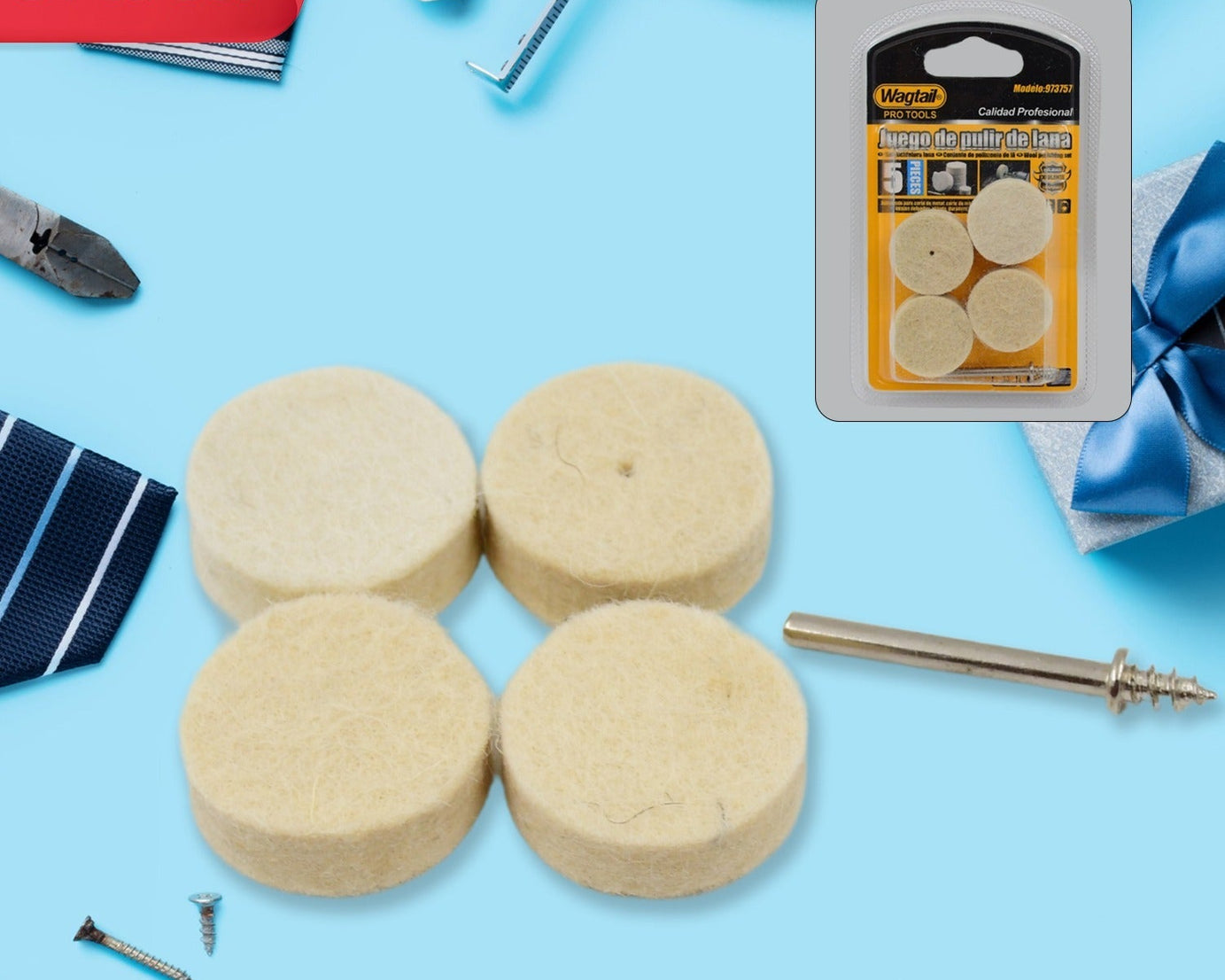 Wool Felt Polishing Pad