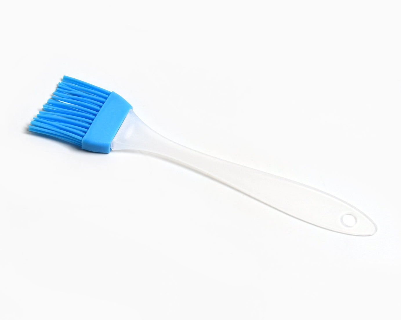 Pastry brush and silicone spatula for baking