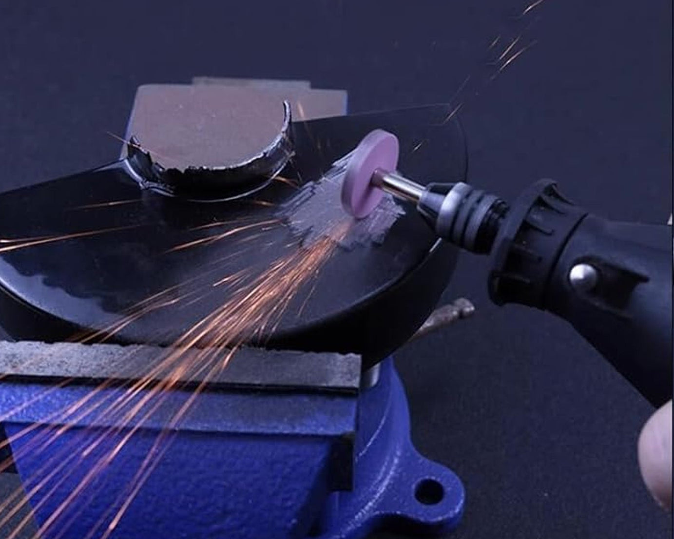 Mini Abrasive Wheel, Quickly Change Stone Mounted Grinding Wheel (6 Pcs Set)