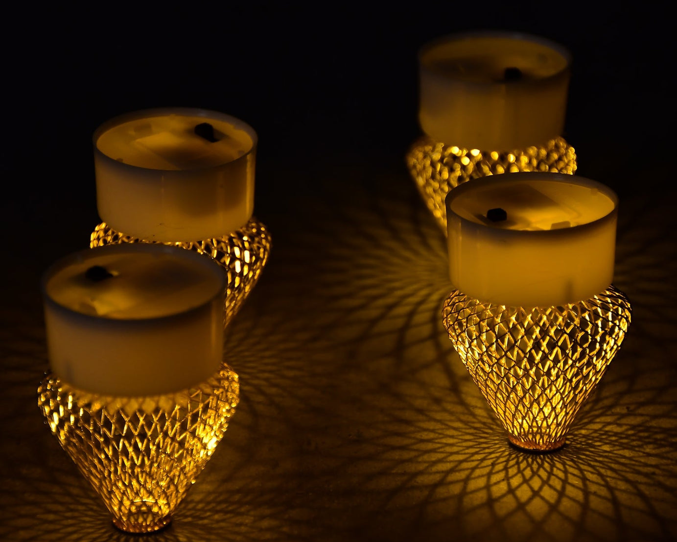 Decorative LED candles, 12-pack, flameless, gift-ready