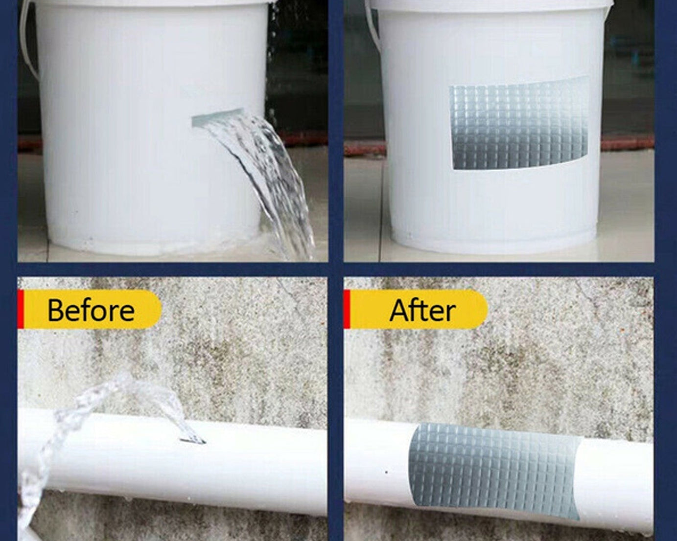 Heat reflective duct tape for insulation and sealing ducts