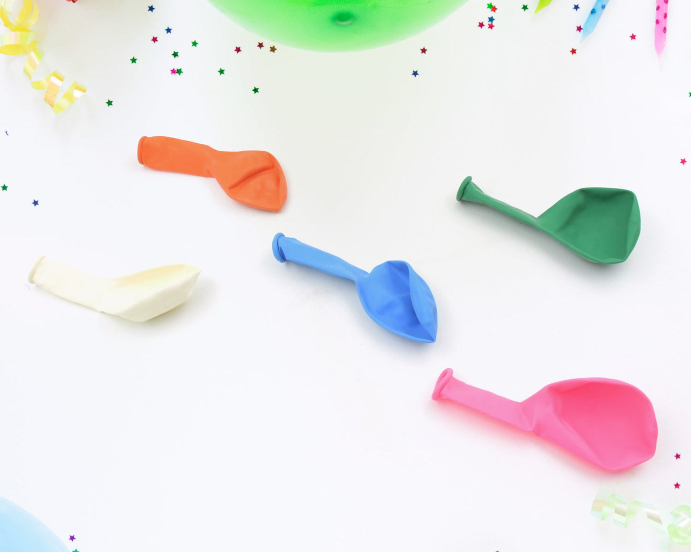 Multicolor Balloons Kinds of Latex Balloons for Birthday / Anniversary / Valentine's / Wedding / Engagement Party Decoration Birthday Decoration Items for Kids Multicolor (24 Pcs Set)