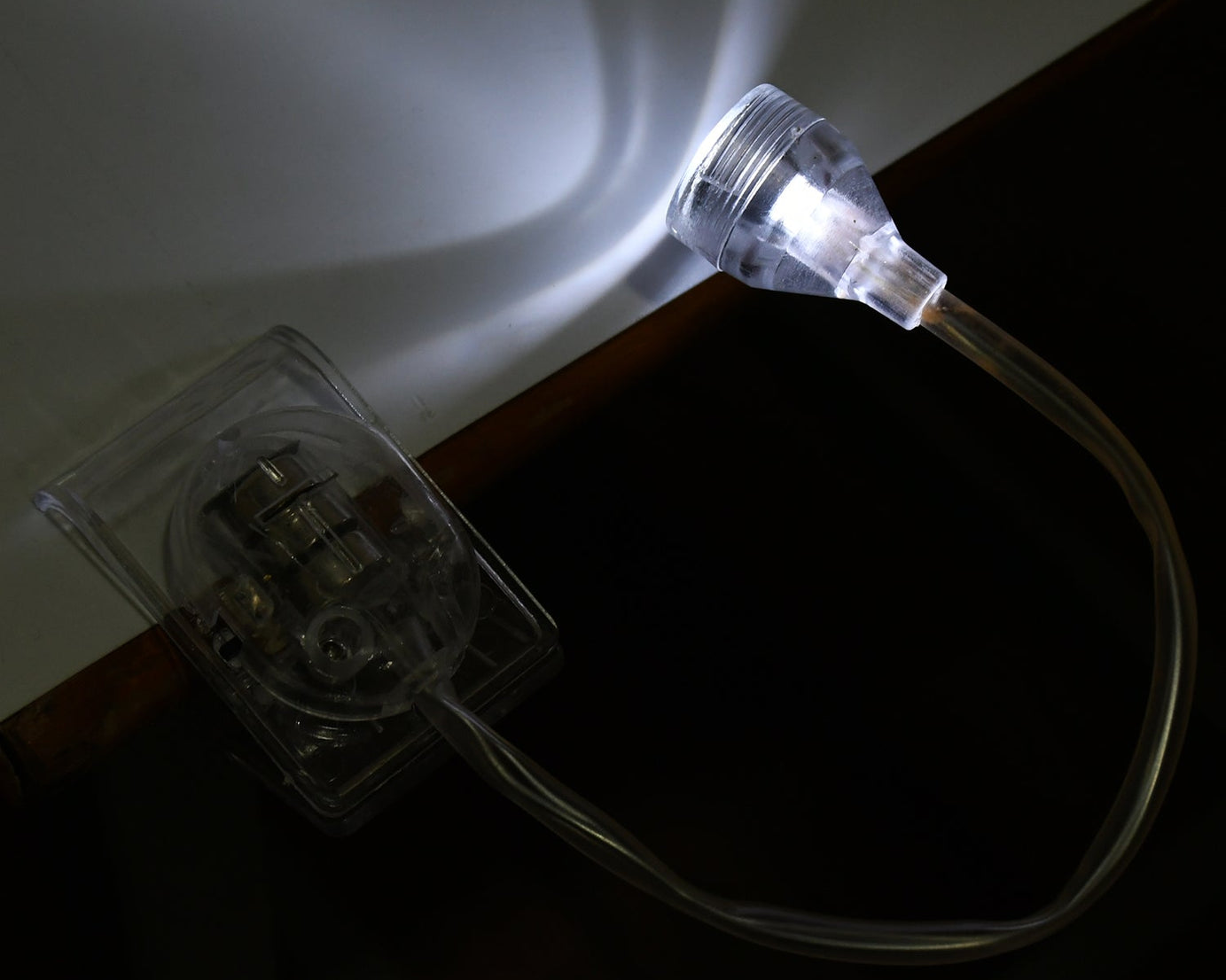 7992 Clip light Portable Clip Light Transparent Clip light Outdoor & indoor Use