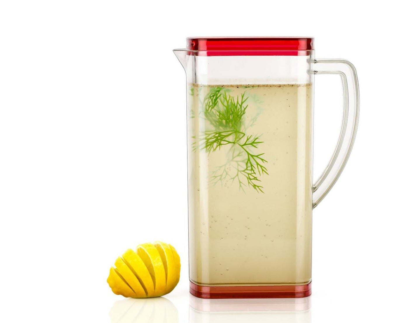 2000ml square jug for water, juice, and beverages