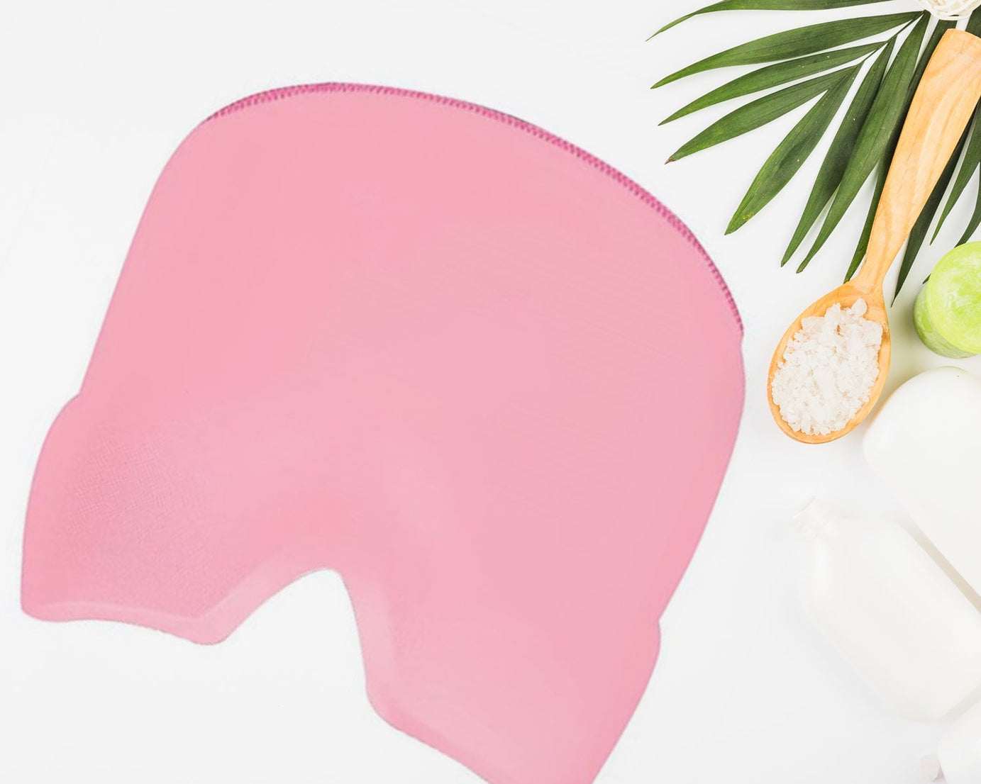 Migraine relief hat with ice pack