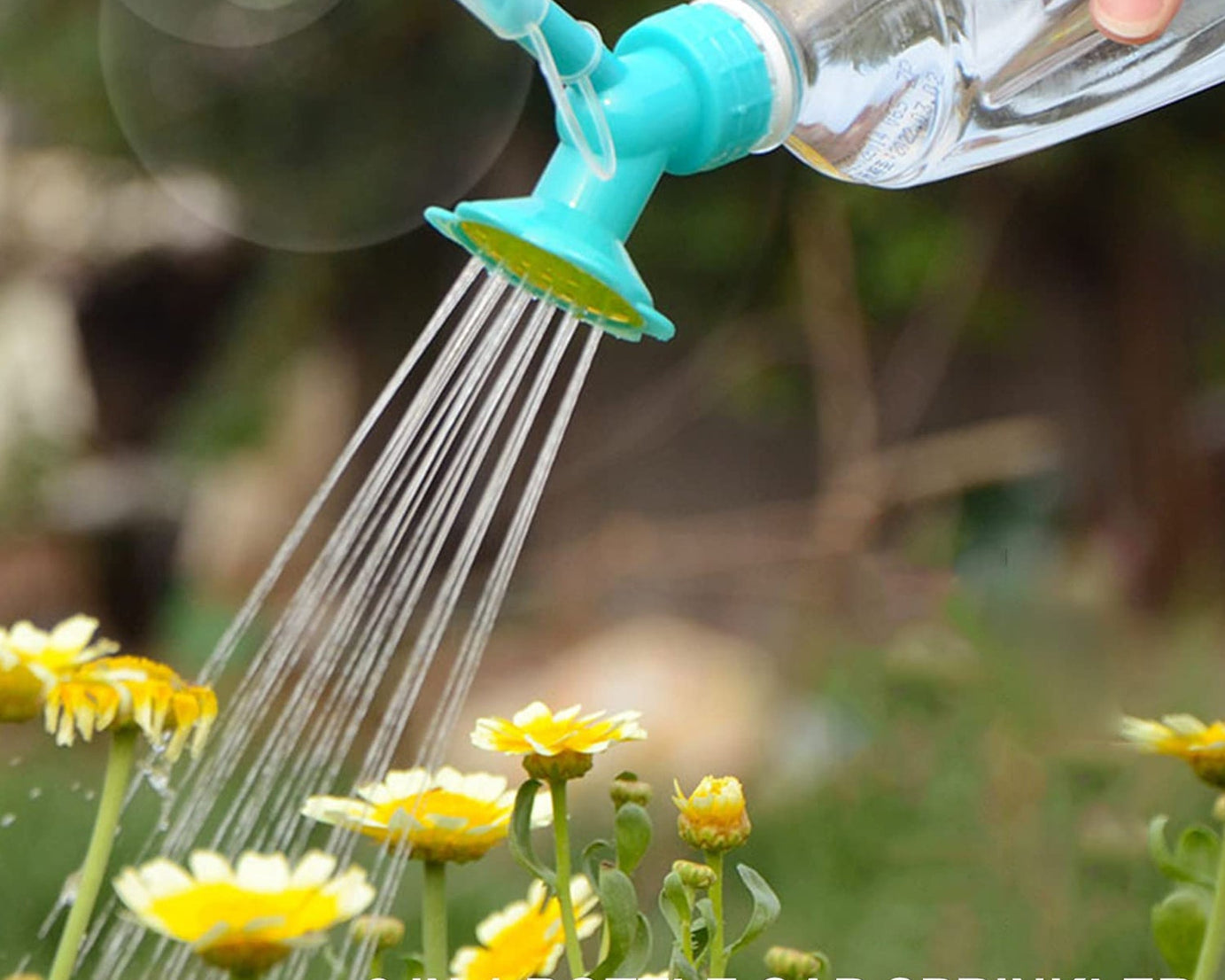 Watering can nozzle for indoor plants