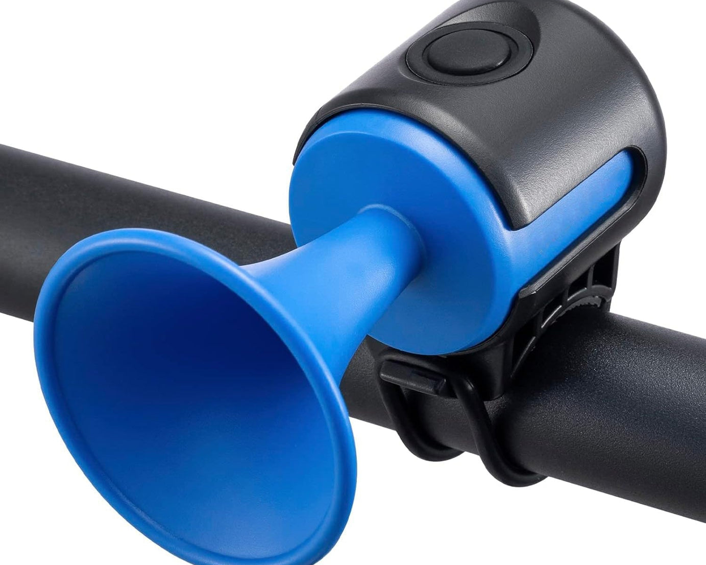 Bicycle Air Horn Loud - 120dB 1 Sound Mode Electronic Bicycle Bell,Super Electric Horn with Long Standby Button Battery Operated/IPX4 Waterproof Loud Bell for Adults