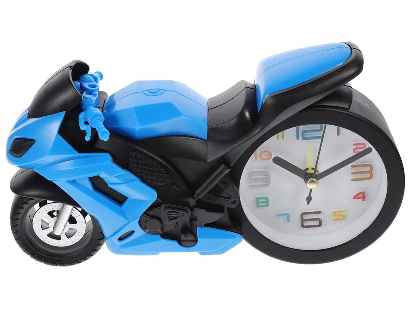 Fashioned Alarm Clock Novelty Retro Motorcycle / Motorbike Engine Style Clocks Alarm Clock Desktop Decoration Kids Gift