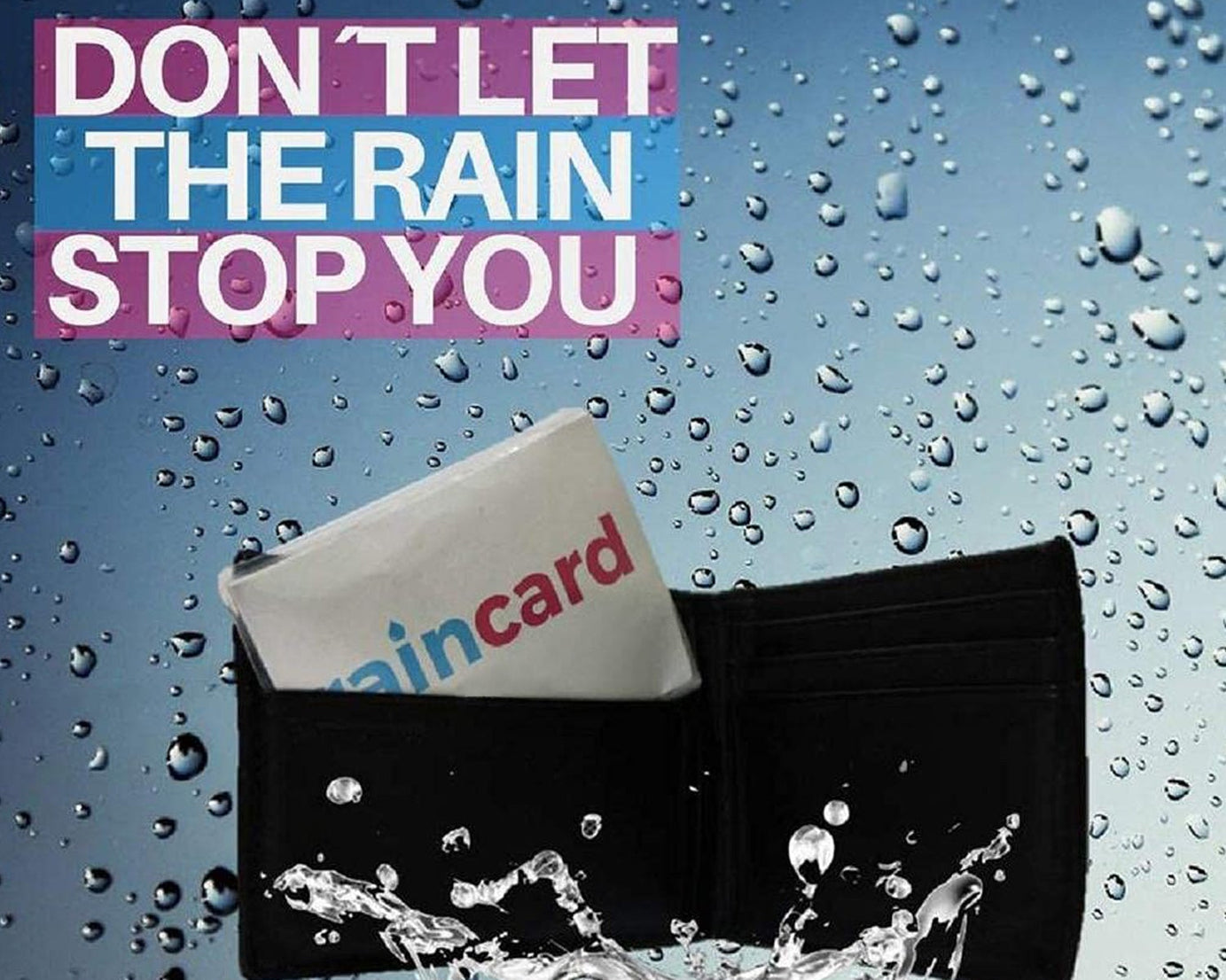 Easy to Carry Emergency Waterproof Rain coat pouch