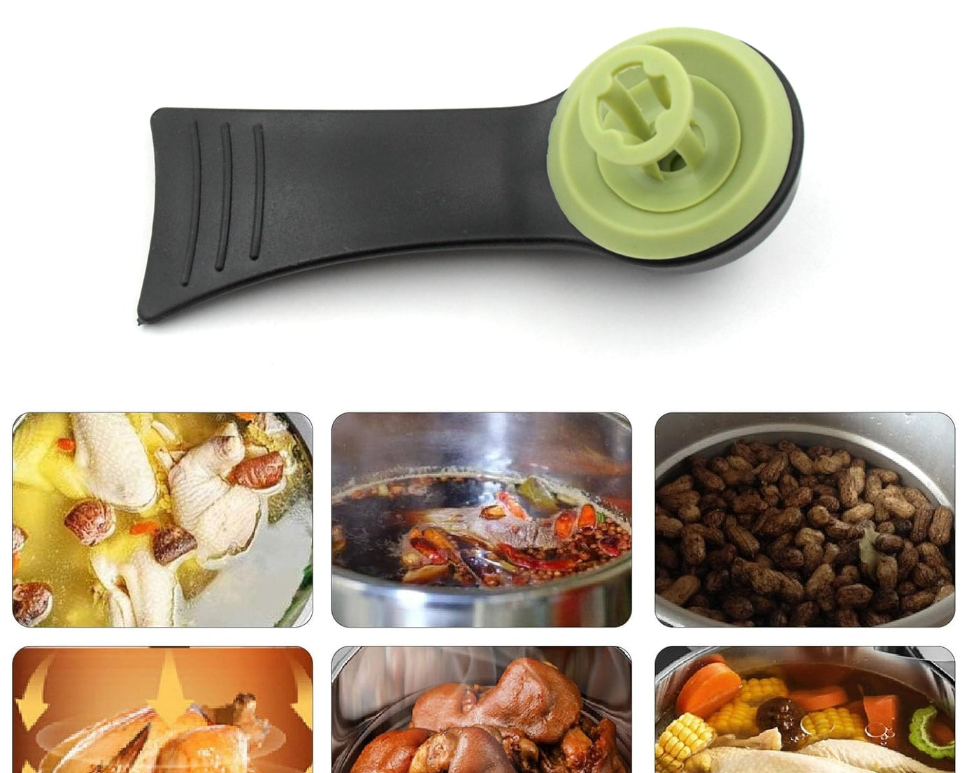 Pressure Cooker Valve & Handle (1 Pc): Replacement Parts, Kitchen Tool