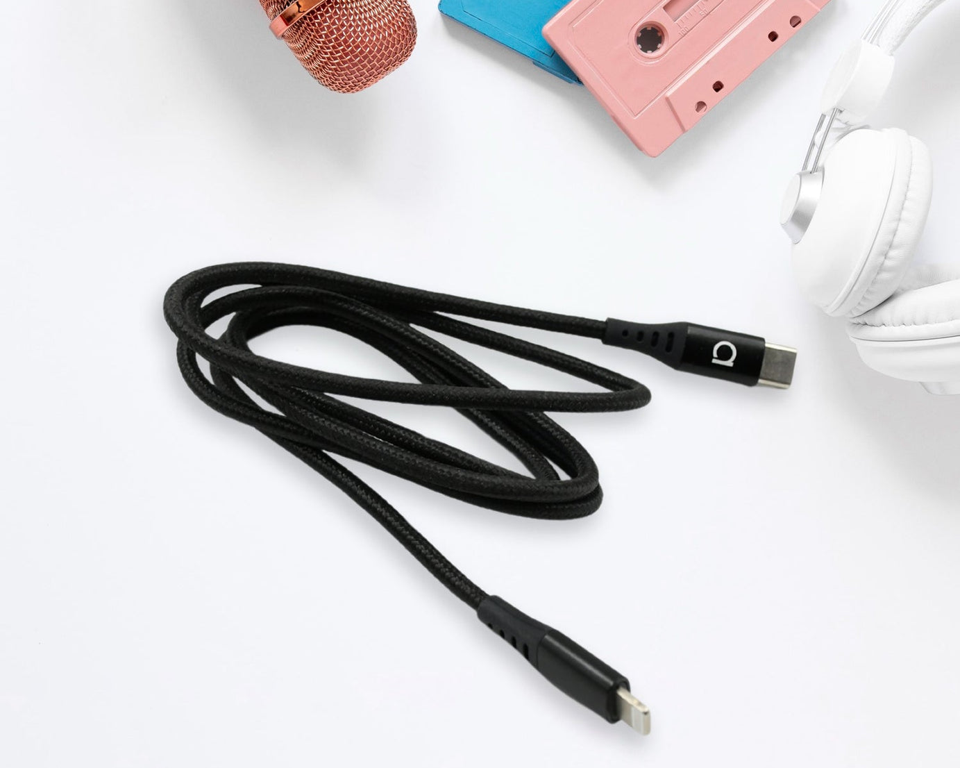 12642 2 in 1 USB-C Lightning Cable, iPhone Charging Cable, Fast Charging, Data Transfer, Heavy Duty, Type C Lightning Cable, PD Compatible, Type C Lightning Cable