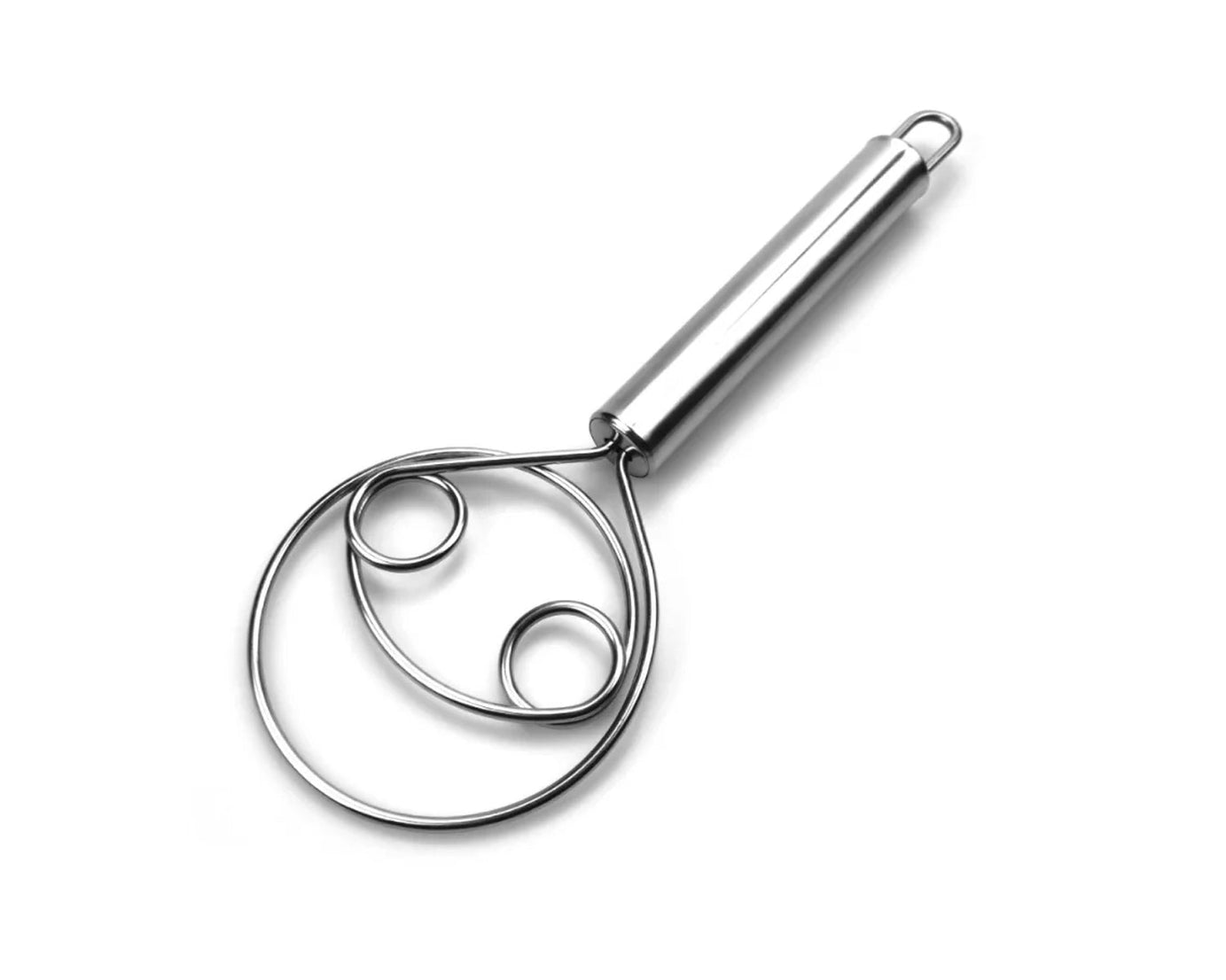 Dough Whisk, Premium Stainless Steel Dutch Whisk, Dough Hand Mixer Artisan Blender For Egg, Bread, Cake, Pastry, Pizza Dough - Perfect Baking Tools, Whisking, Tirring Kitchen Tools (1 Pc)